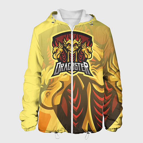 Мужская куртка Дракон / 3D-Белый – фото 1
