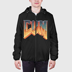 Куртка с капюшоном мужская Doom Gachi Remix, цвет: 3D-черный — фото 2