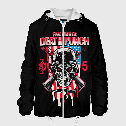 Мужская куртка 5FDP Five Finger Death Punch / 3D-Белый – фото 1