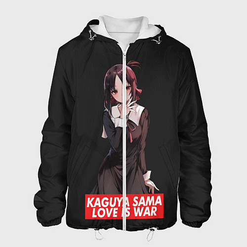 Мужская куртка Kaguya-sama: Love Is War / 3D-Белый – фото 1