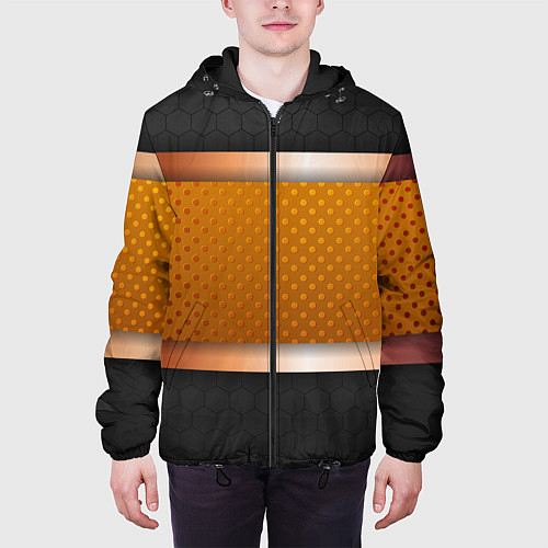 Мужская куртка 3d gold black / 3D-Черный – фото 3