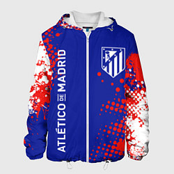 Куртка с капюшоном мужская ATLETICO DE MADRID АТЛЕТИКО, цвет: 3D-белый