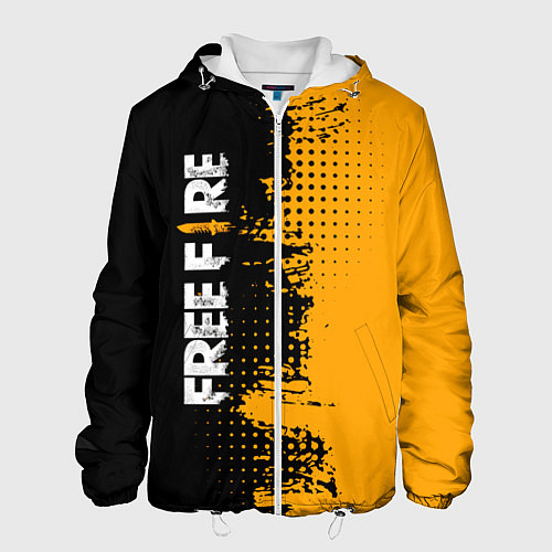 Мужская куртка Free Fire ? Фри Фаер / 3D-Белый – фото 1