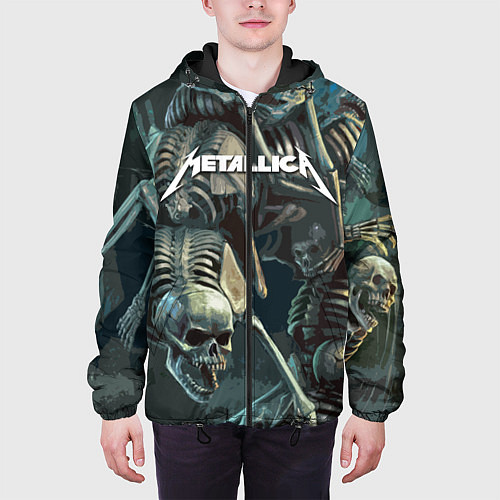 Мужская куртка Metallica Metal Skull / 3D-Черный – фото 3