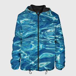 Куртка с капюшоном мужская Чистая вода, цвет: 3D-черный