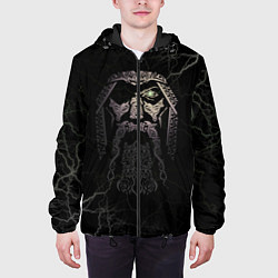 Куртка с капюшоном мужская Odin, цвет: 3D-черный — фото 2