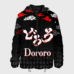 Куртка с капюшоном мужская ДОРОРО DORORO ЛОГО, цвет: 3D-черный