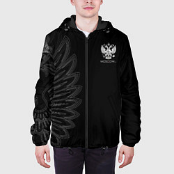 Куртка с капюшоном мужская Russia Black Side New 202223, цвет: 3D-черный — фото 2