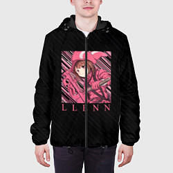 Куртка с капюшоном мужская LLENN Карэн Кохируимаки, цвет: 3D-черный — фото 2