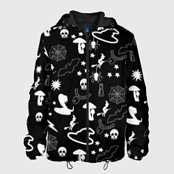 Куртка с капюшоном мужская Вальпургиева ночь Inventory, цвет: 3D-черный