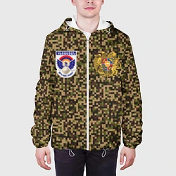 Куртка с капюшоном мужская Вооруженные силы Армении, цвет: 3D-белый — фото 2