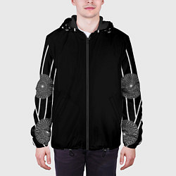 Куртка с капюшоном мужская ВАЛЬХАЛЛА БАНДА, цвет: 3D-черный — фото 2