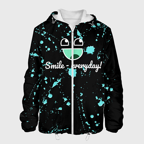 Мужская куртка Smile Evereday - Улыбайся ! / 3D-Белый – фото 1