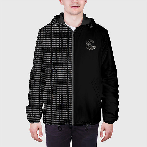 Мужская куртка Silencer / 3D-Черный – фото 3