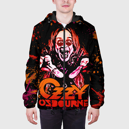 Мужская куртка Ozzy Osbourne / 3D-Черный – фото 3