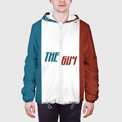 Куртка с капюшоном мужская The БИЧ, цвет: 3D-белый — фото 2