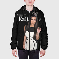 Куртка с капюшоном мужская Keeping up with Kardashians, цвет: 3D-черный — фото 2
