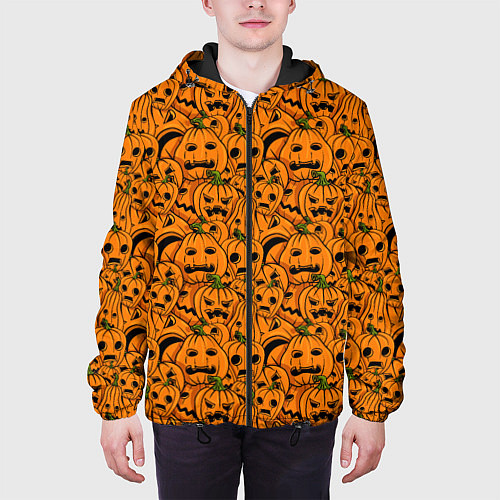 Мужская куртка HALLOWEEN / 3D-Черный – фото 3