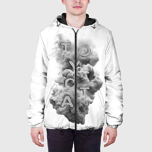 Мужская куртка TOYOTA SMOKE / 3D-Черный – фото 3