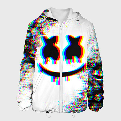 Мужская куртка MARSHMELLOW GLITCH / 3D-Белый – фото 1