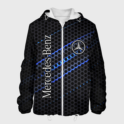 Мужская куртка MERCEDES LOGO NEON / 3D-Белый – фото 1