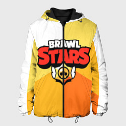 Куртка с капюшоном мужская BRAWL STARS - БРАВЛ СТАРС, цвет: 3D-черный