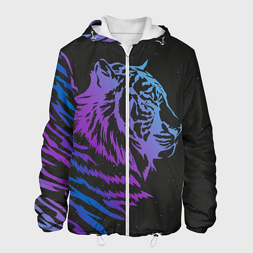 Мужская куртка Tiger Neon / 3D-Белый – фото 1