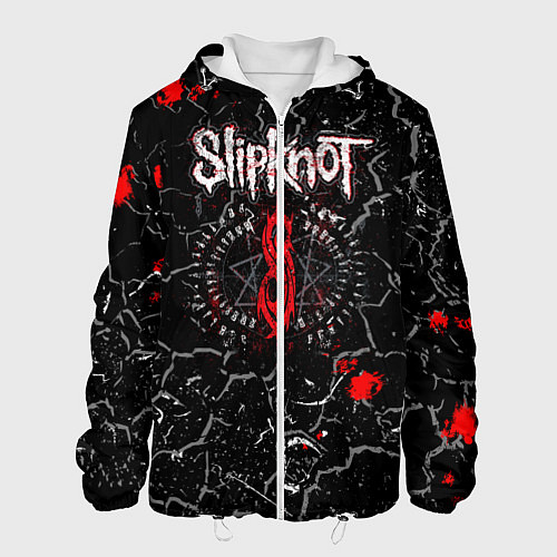 Мужская куртка Slipknot Rock Слипкнот Музыка Рок Гранж / 3D-Белый – фото 1