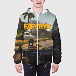 Куртка с капюшоном мужская Far Cry 6 game art, цвет: 3D-белый — фото 2
