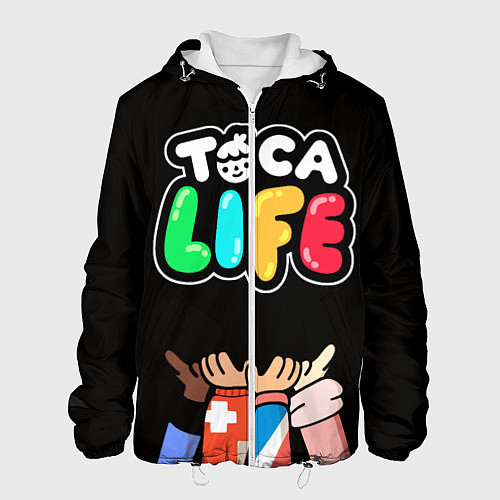 Мужская куртка Toca Life: Friends / 3D-Белый – фото 1