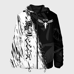 Куртка с капюшоном мужская ТОКИЙСКИЕ МСТИТЕЛИ WALHALLA КЛАН, цвет: 3D-черный