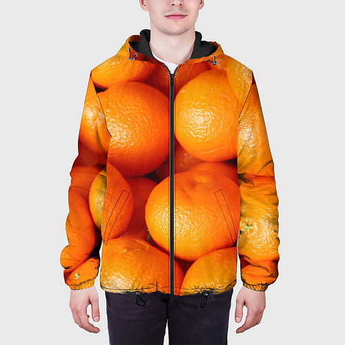 Мужская куртка Мандаринчик чик / 3D-Черный – фото 3