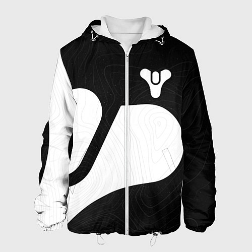 Мужская куртка DESTINY 2 LOGO WHITE / 3D-Белый – фото 1