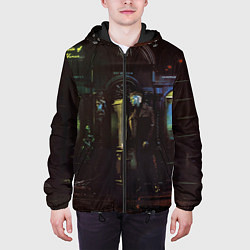 Куртка с капюшоном мужская MARKUL SENSE OF HUMAN, цвет: 3D-черный — фото 2