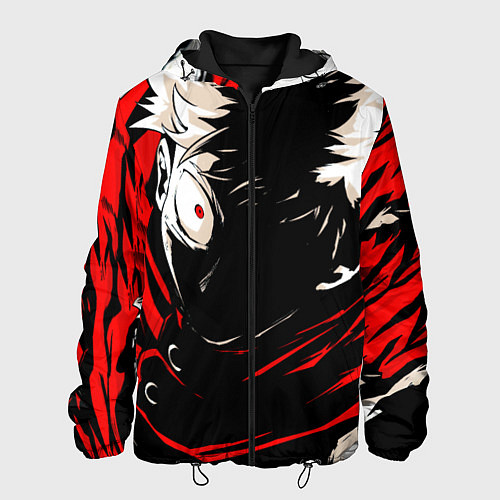 Мужская куртка Юджи Итадори злой Магическая битва / 3D-Черный – фото 1