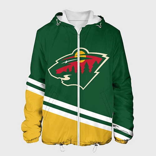 Мужская куртка Minnesota Wild NHL / 3D-Белый – фото 1