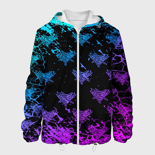 Мужская куртка Velial Squad neon / 3D-Белый – фото 1