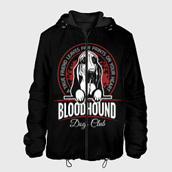 Куртка с капюшоном мужская Бладхаунд Bloodhound, цвет: 3D-черный