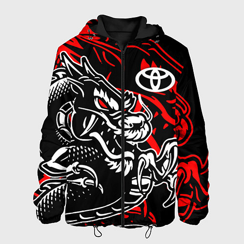 Мужская куртка TOYOTA DRAGON ТОЙОТА ДРАКОН / 3D-Черный – фото 1