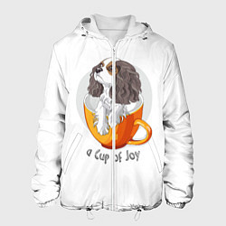 Мужская куртка Кавалер Кинг Чарльз Спаниель