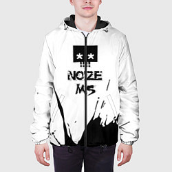Куртка с капюшоном мужская Noize MC Нойз МС 1, цвет: 3D-черный — фото 2