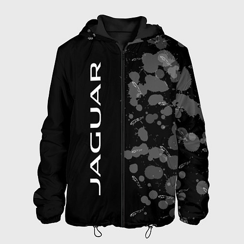 Мужская куртка JAGUAR - Краска Сбоку / 3D-Черный – фото 1