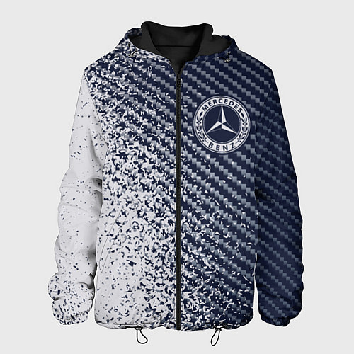 Мужская куртка МЕРСЕДЕС - Краска / 3D-Черный – фото 1