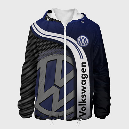Мужская куртка Volkswagen Фольксваген / 3D-Белый – фото 1