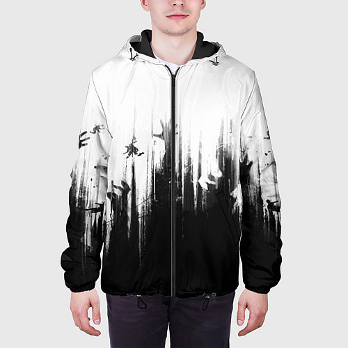 Мужская куртка Dying Light- 2 / 3D-Черный – фото 3