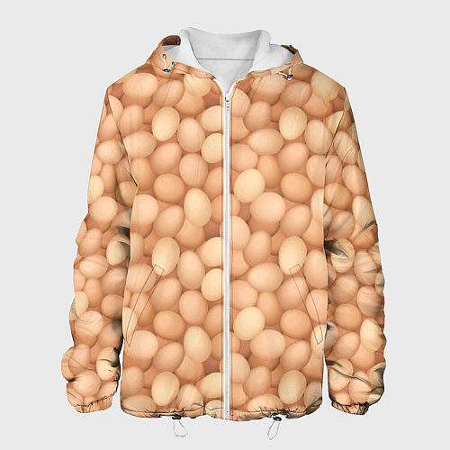 Мужская куртка Куриные Яйца / 3D-Белый – фото 1