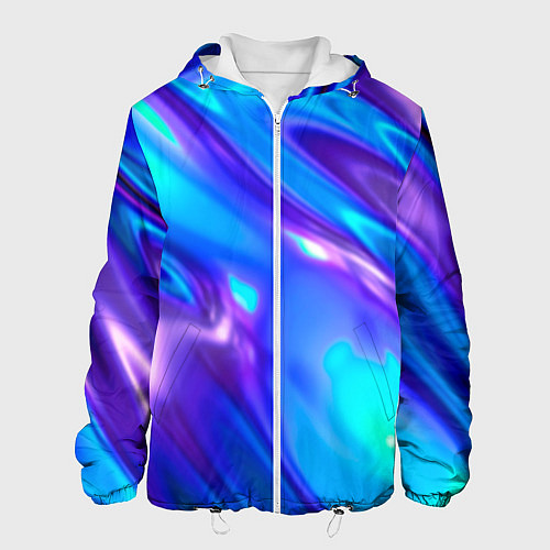 Мужская куртка Neon Holographic / 3D-Белый – фото 1