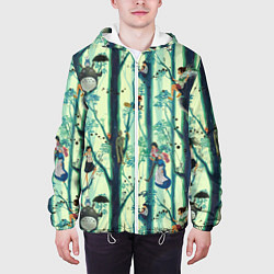 Куртка с капюшоном мужская Ghibli All, цвет: 3D-белый — фото 2