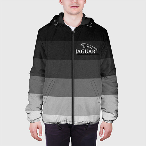 Мужская куртка Jaguar, Ягуар Серый градиент / 3D-Черный – фото 3