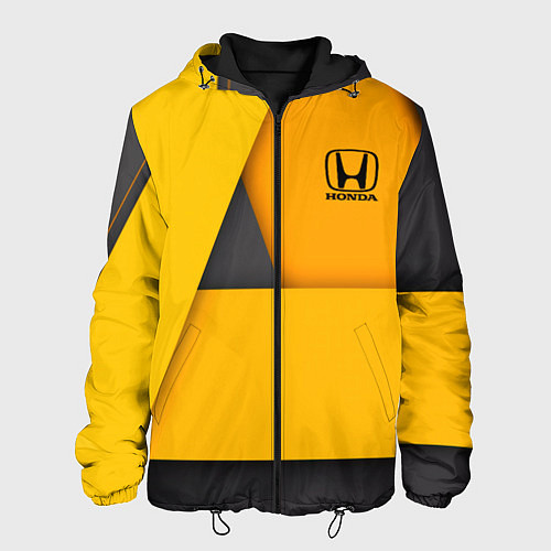 Мужская куртка Honda - Yellow / 3D-Черный – фото 1